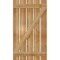 Ekena Millwork Spaced Board-n-Batten Shutters w/Z-Bar, Rough Sawn Western Red Cedar, 28 7/8W x 51H, PR RBS06Z29X051RWR - alternate 5